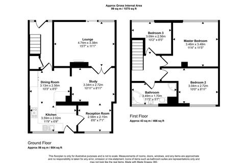 3 bedroom terraced house for sale, Lancaster Hill, Peterlee, Durham, SR8 2EH