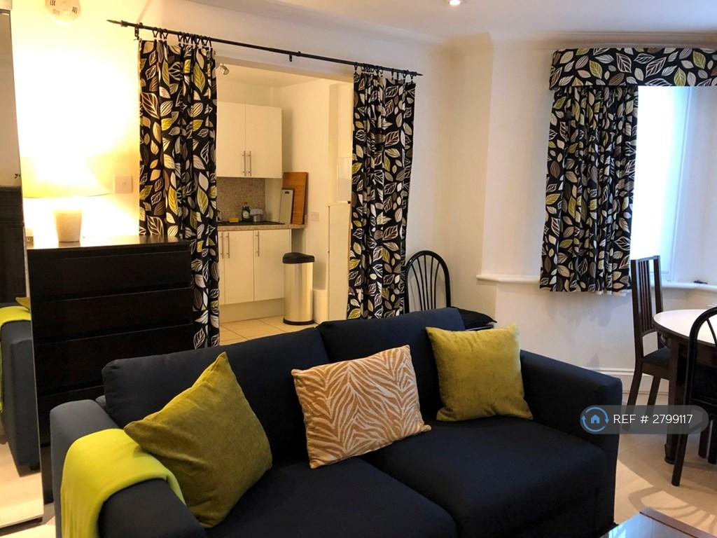 Lounge With Kitchen Behind
