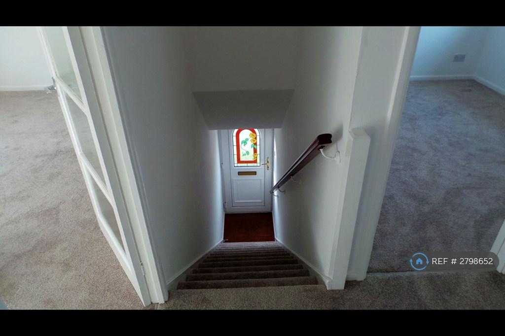 Hallway Leading Down To Stairs