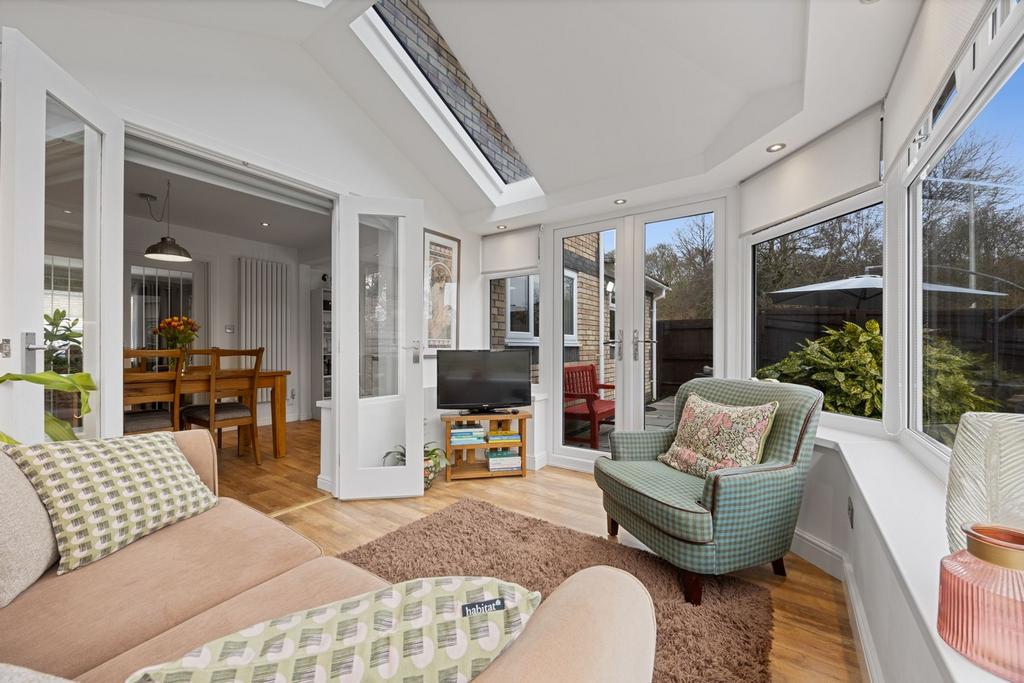 Sitting Room with Roof Windows