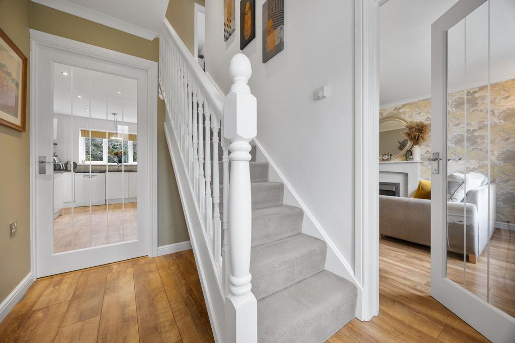 Hall to Lounge & Kitchen