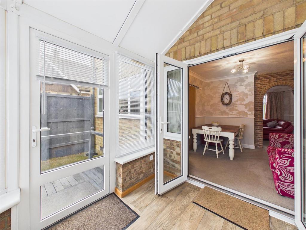 Upvc conservatory: