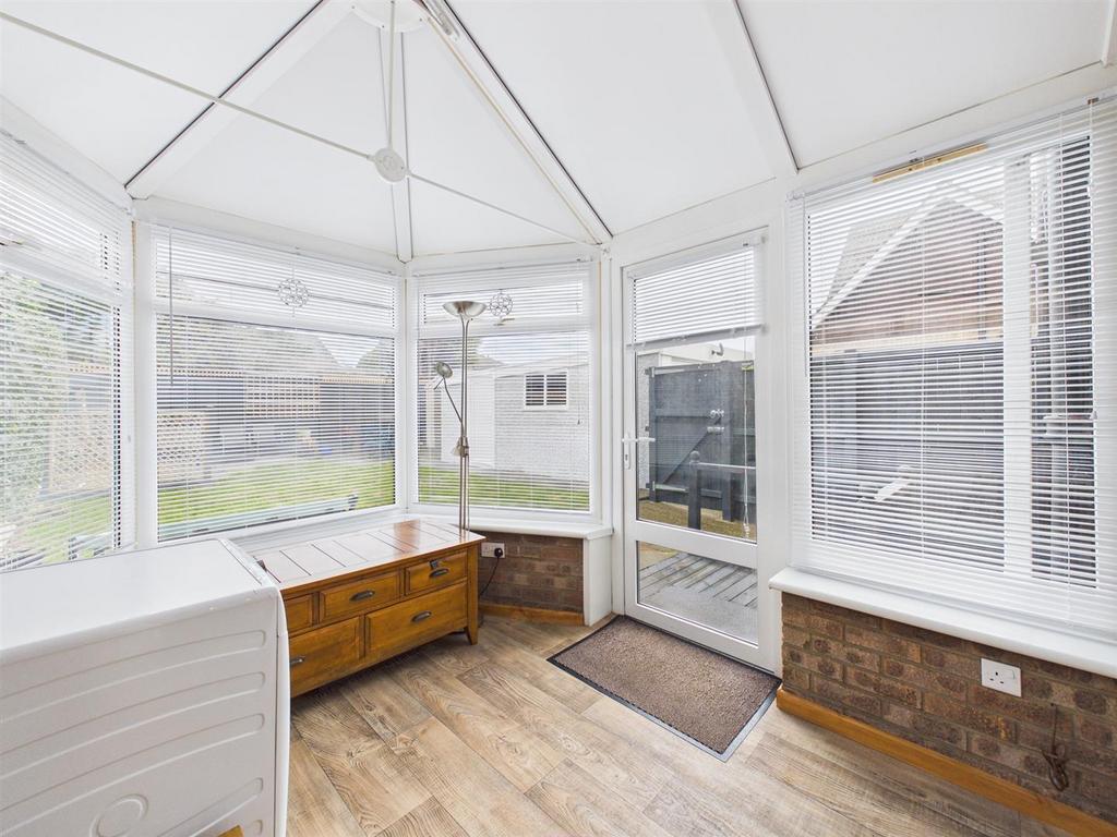 Upvc conservatory: