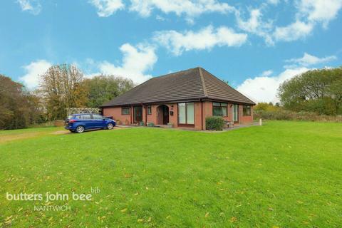 3 bedroom detached bungalow for sale, Newcastle Road, Crewe