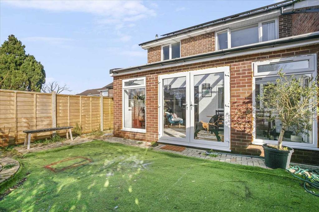 Rear of Property