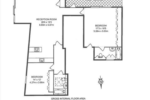 2 bedroom penthouse to rent, Vetro Building, 20 Clere Street, London, EC2A