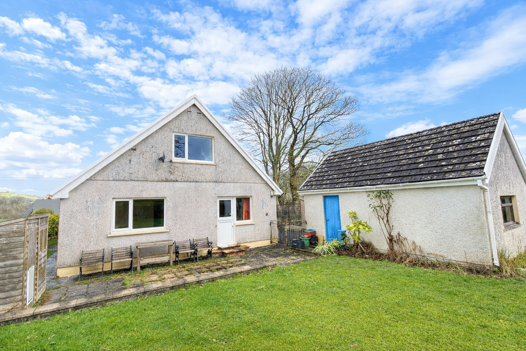 Rear of property