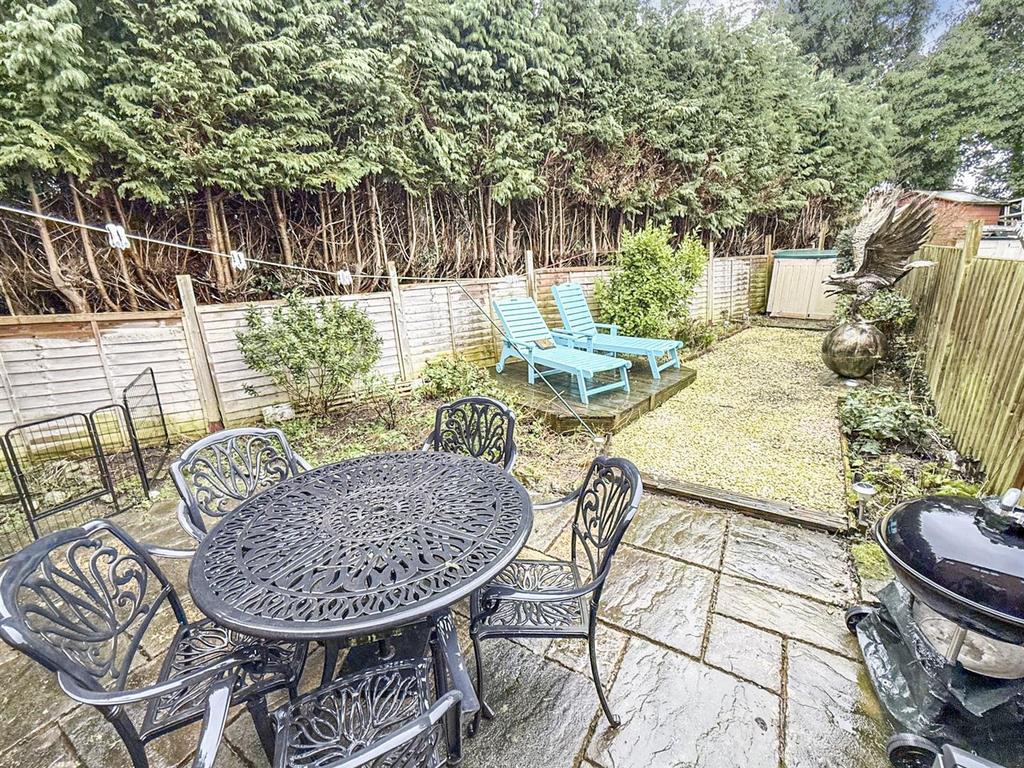 Rear garden