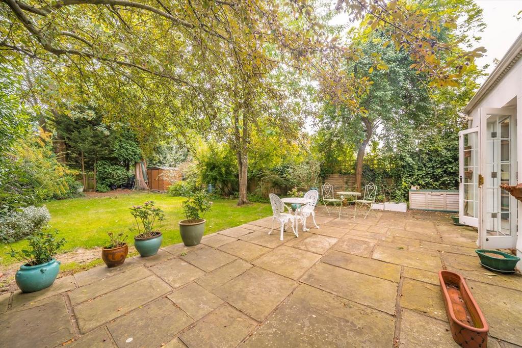Patio view, garden