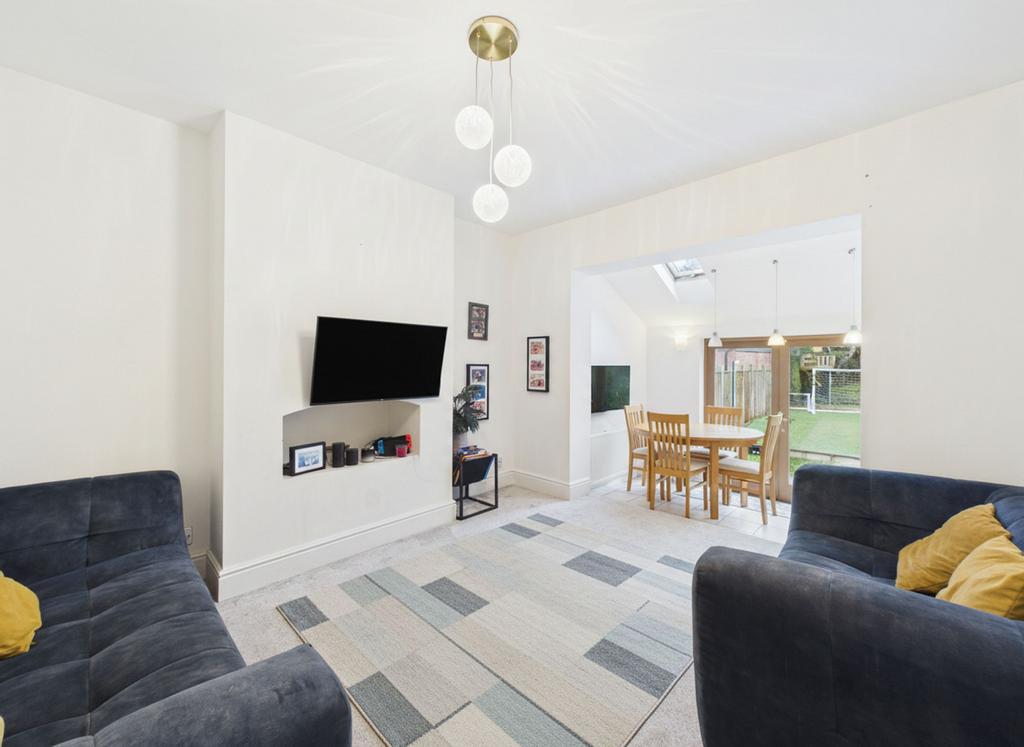Sitting Room through to Dining Kitchen...