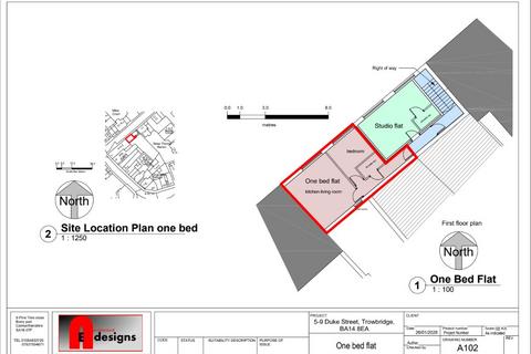 undefined, Flat 2 Courtyard Unit C, Duke Street, Trowbridge, Wiltshire, BA14 8EA