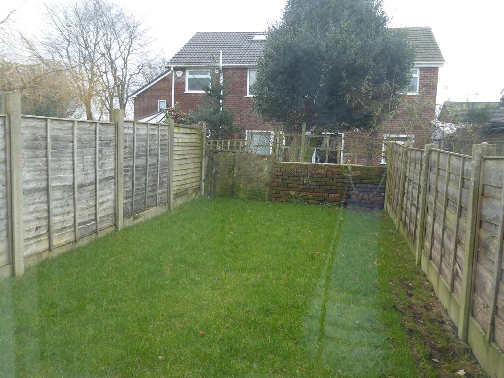 Rear garden