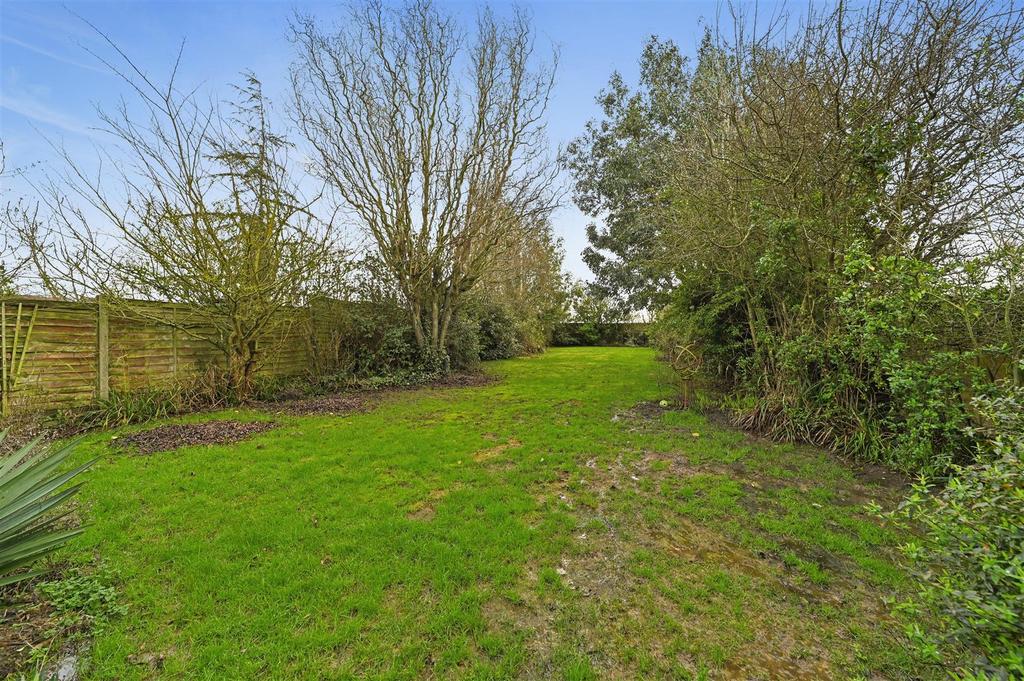 Rear garden
