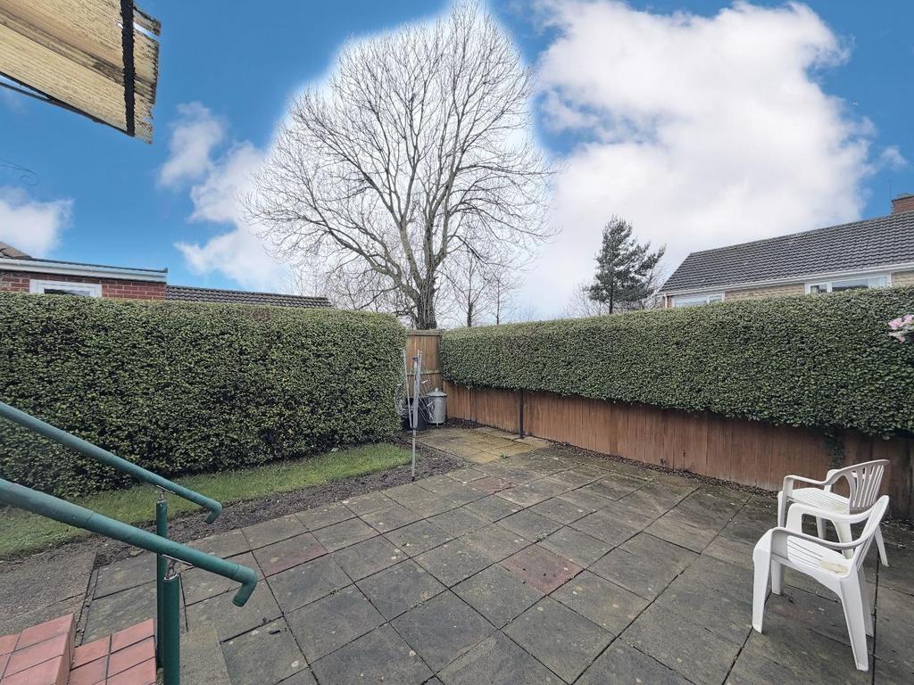 Rear garden