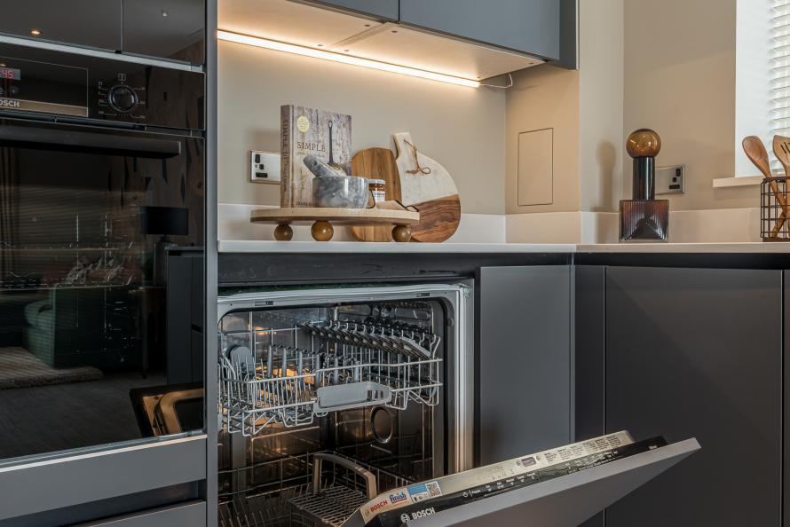 Portrait dishwasher