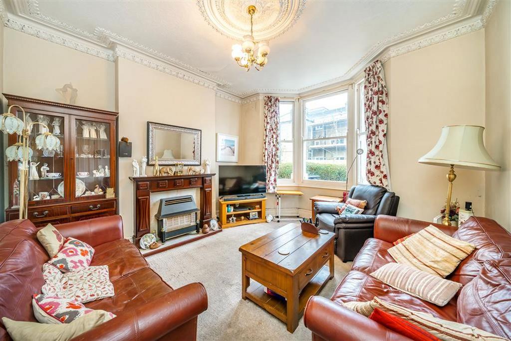 Living room, fireplace