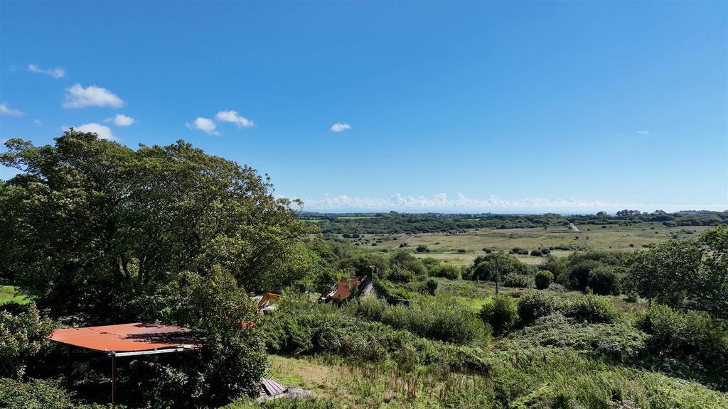 Back of farmhouse looking out to Pengwern Common.j