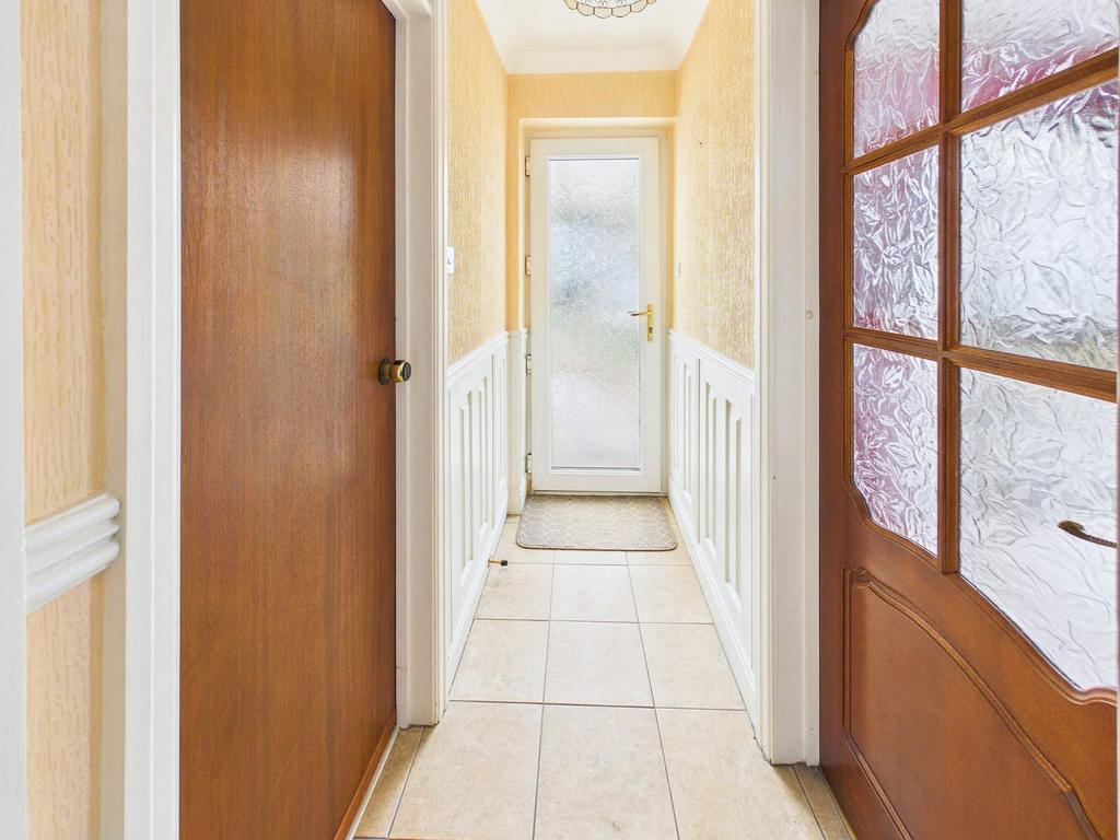 Rear hallway