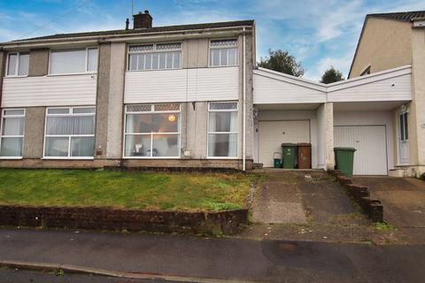 3 bedroom semi-detached house for sale, St Anne's Gardens, Maesycwmmer, Hengoed CF82 7QQ