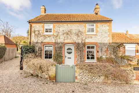 undefined, Double-Fronted Brick-and-Flint Cottage in Weybourne