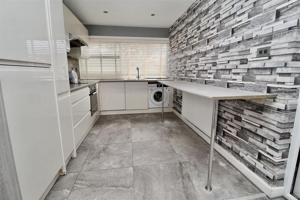 Open Plan Entrance Hallway and Kitchen