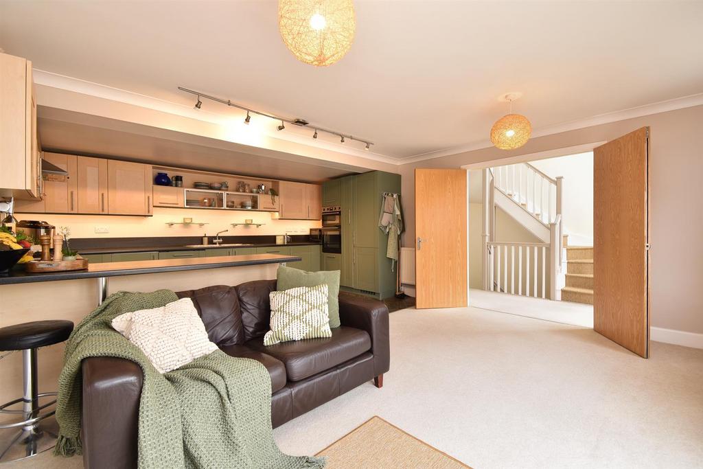 Open plan living space