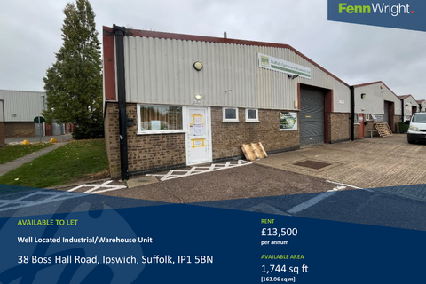 Industrial development to rent, Boss Hall Rd Ipswich IP1 5BN