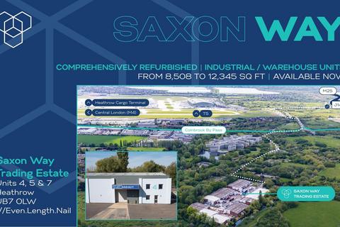 Warehouse to rent, Saxon Way West Drayton UB7 0LW