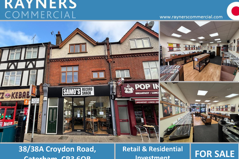 Retail property (high street) for sale, 38 Croydon Rd Caterham CR3 6QB