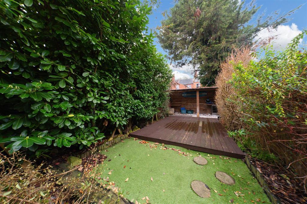 Rear garden