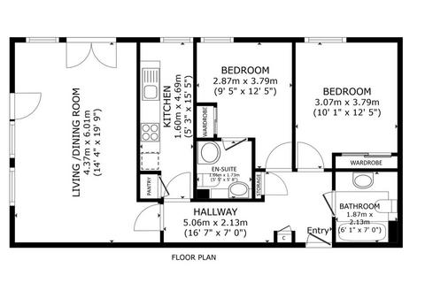 2 bedroom apartment to rent, Minerva Way, Glasgow G3