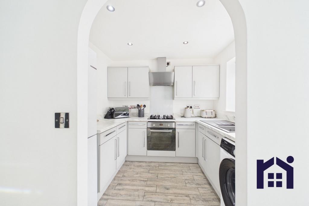 Into the kitchen