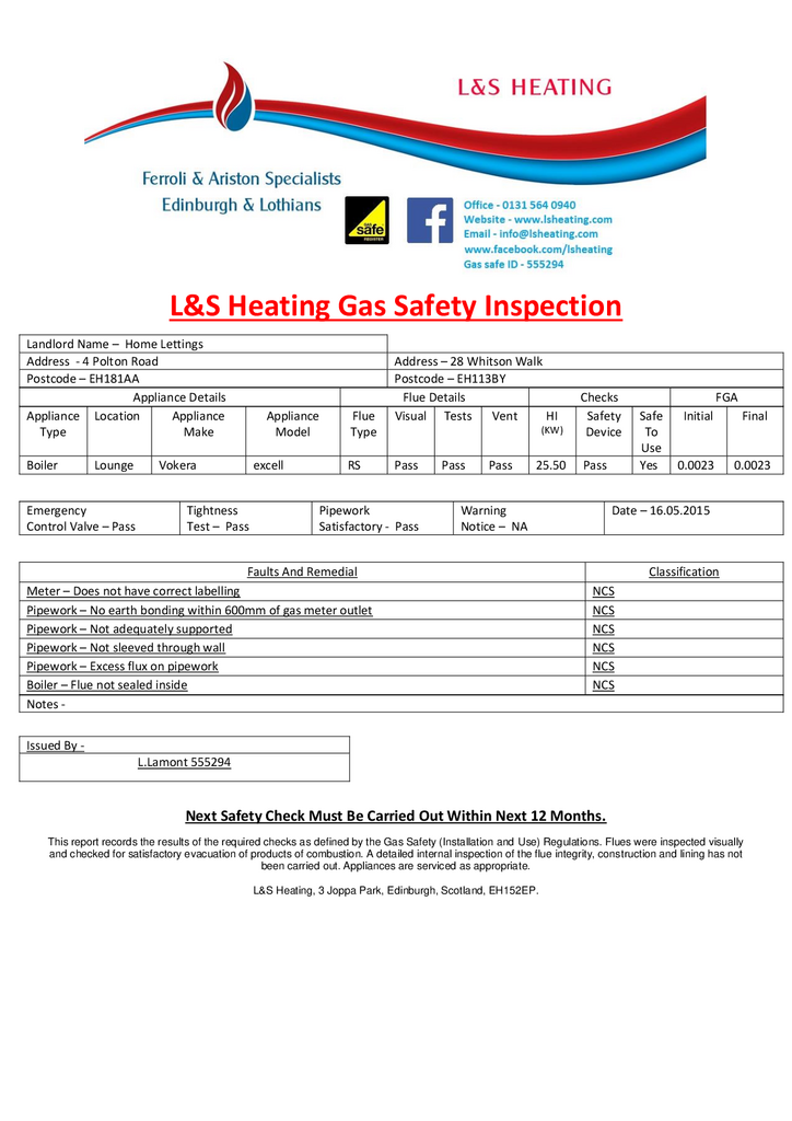 EPC Certificate