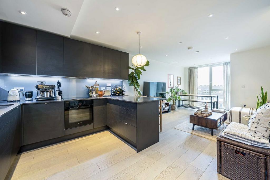 Open-plan living area, open plan living