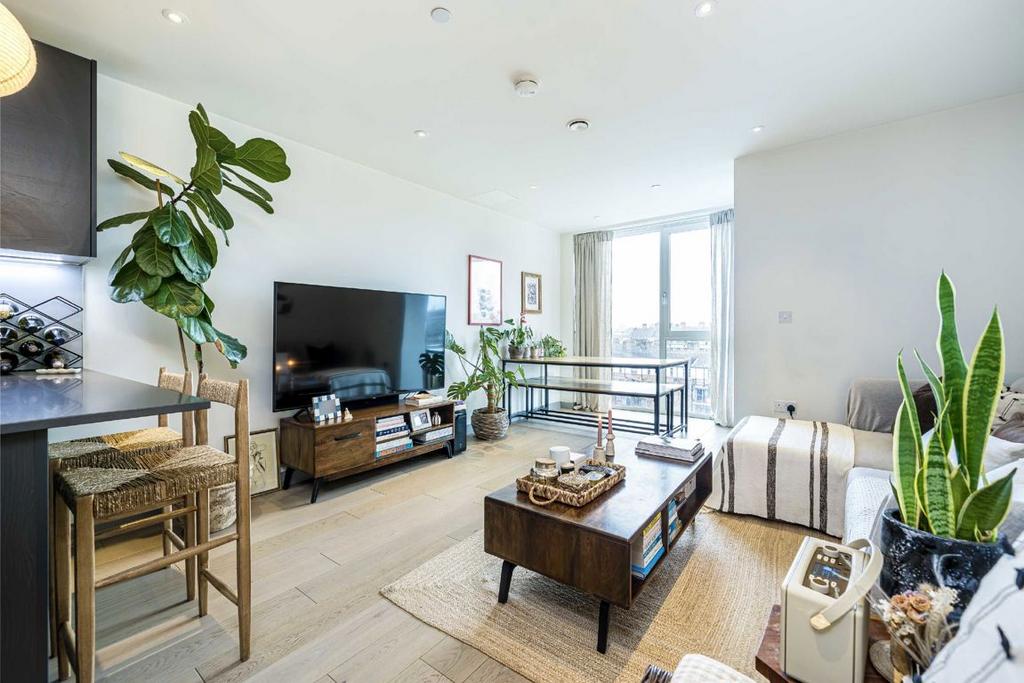 Open-plan living area, open plan living