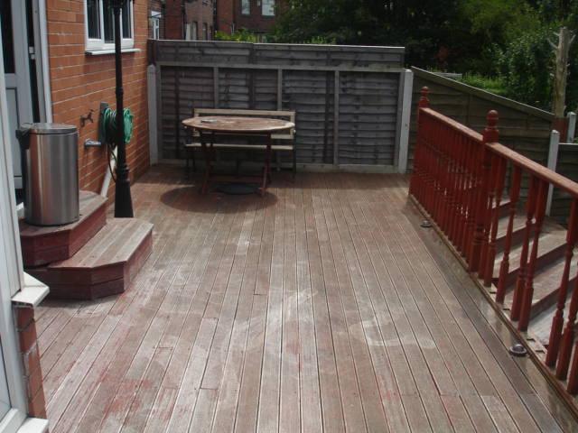 Rear garden