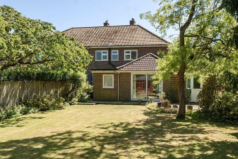 Rear of property