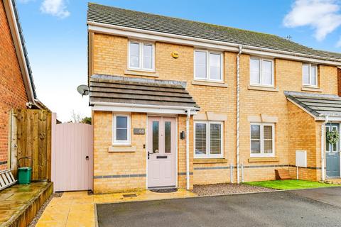 3 bedroom semi-detached house for sale, St. Ilid's Meadow, Llanharan, Pontyclun