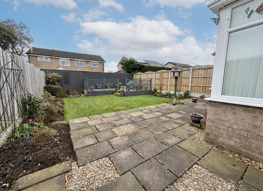 Rear garden