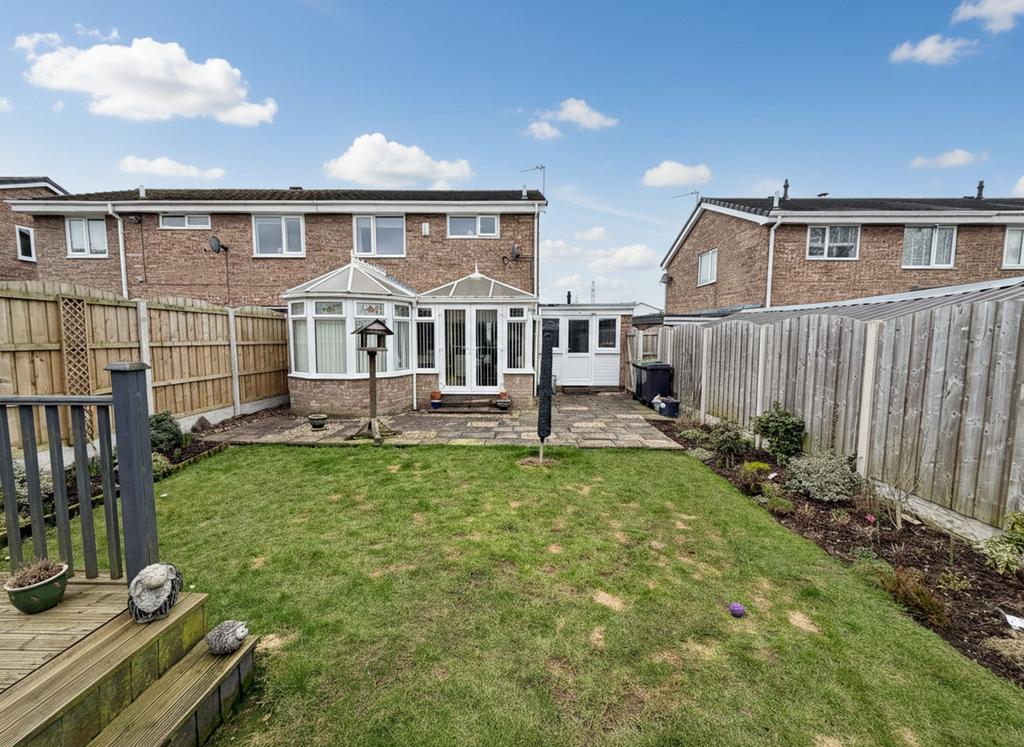 Rear garden