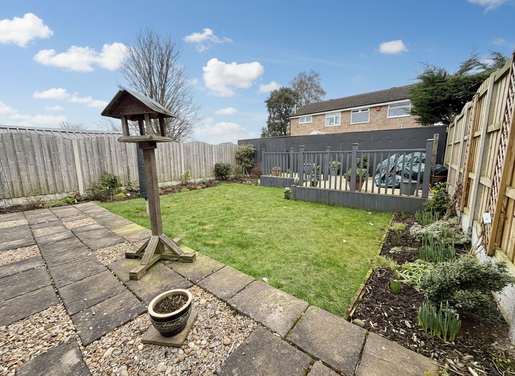 Rear garden