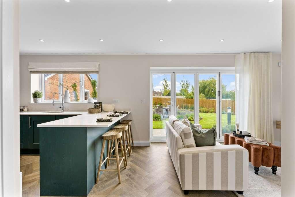 Open-plan living area