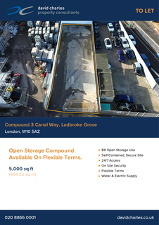 Land to rent, 27 Canal Way London W10 5AZ