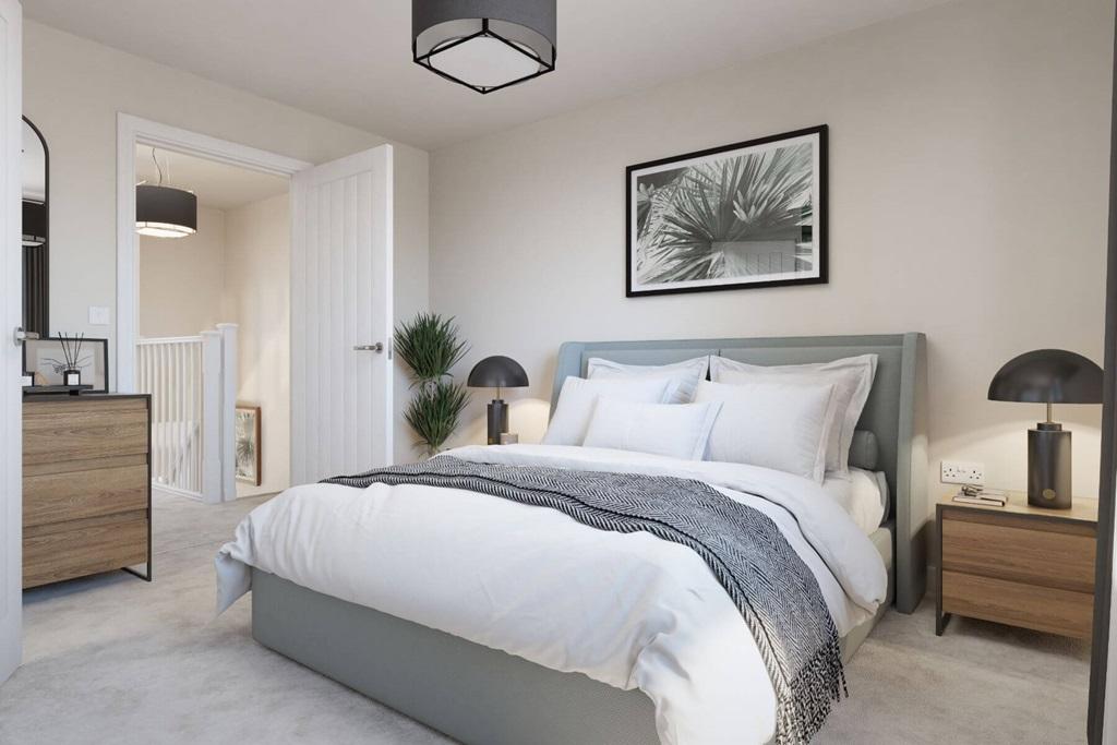 Main bedroom with ample space