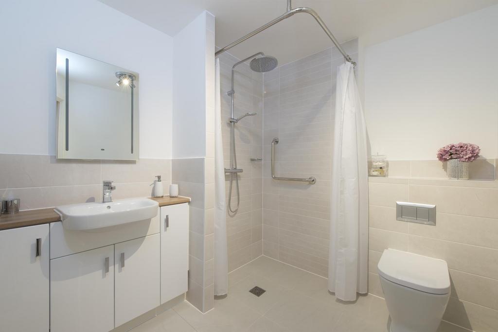 Show home shower room