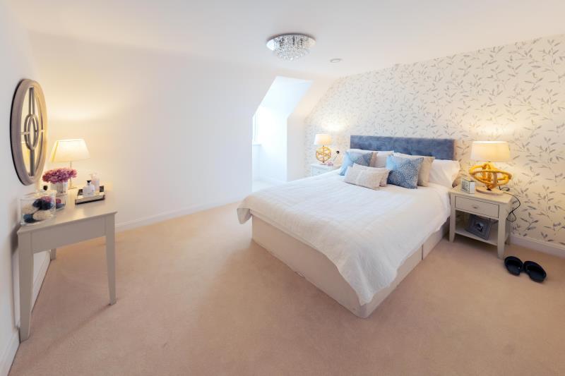 Show home bedroom