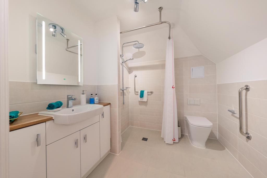 Show home shower room