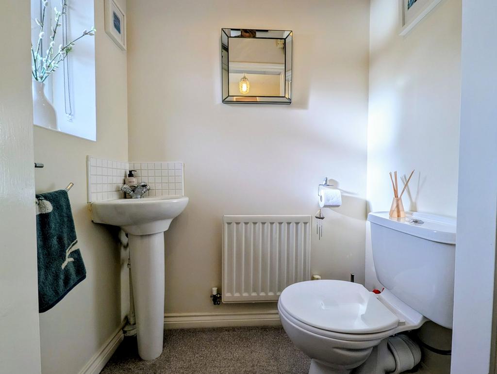 Downstairs toilet