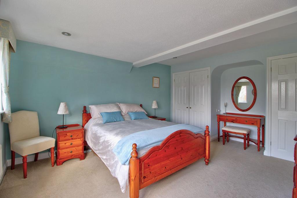 Master Bedroom showing storage