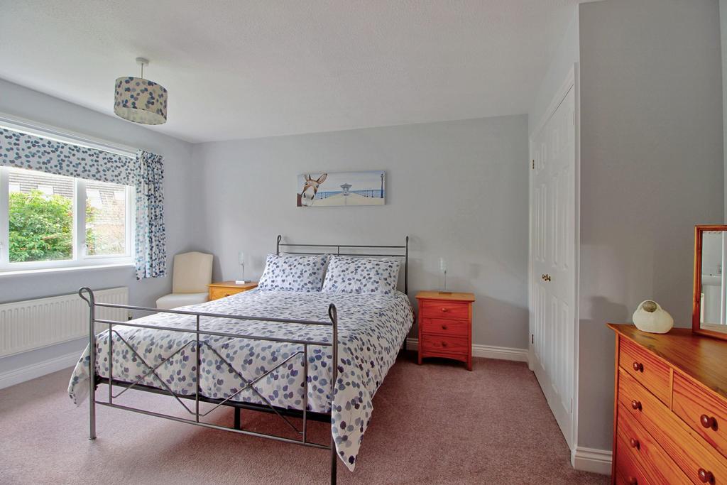 Bed Two (with second double wardrobe not shown)